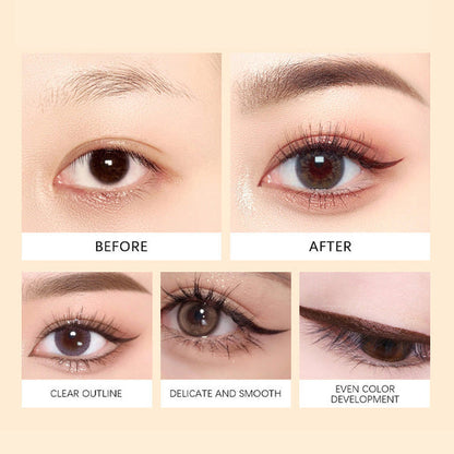 24-hodinová vodeodolná očná linka Duo ostriteľná ceruzka na oči