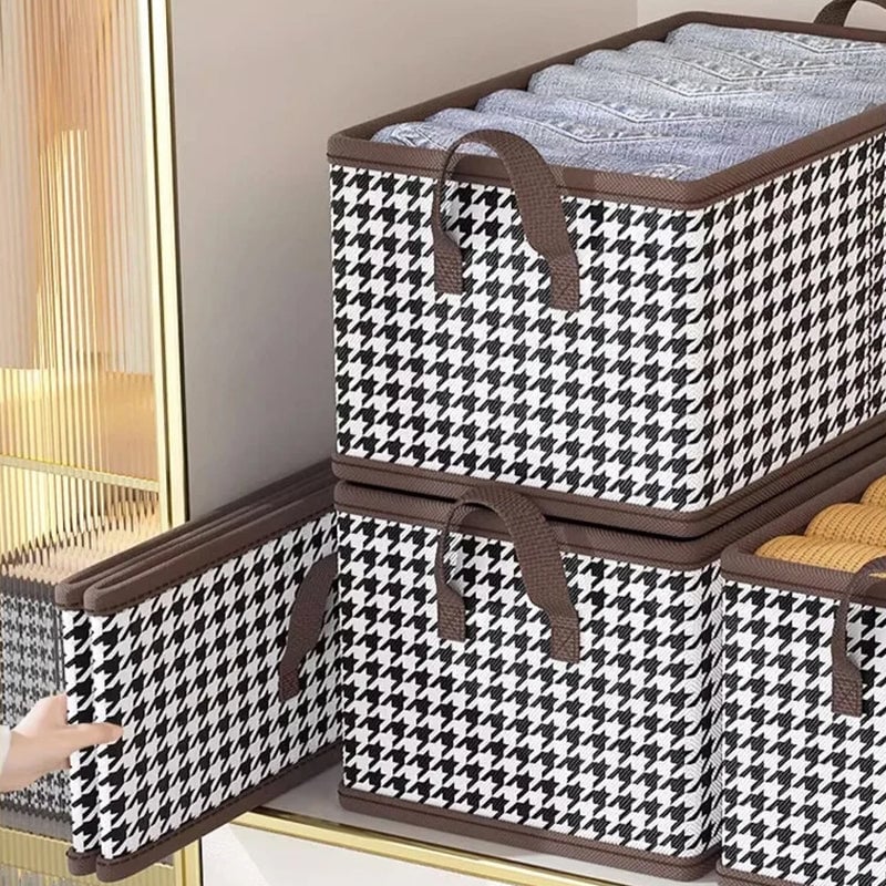 Skladací organizér na džínsy do skrine