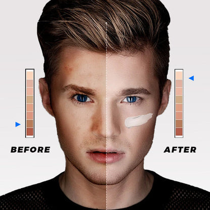 Podkladový krém pre mužov - krycí, hydratačný a rozjasňujúci