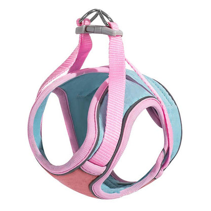 Reflexný postroj a vodítko proti úniku pre mačky