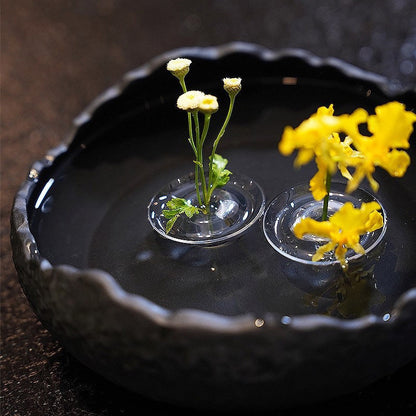 Kreatívny plávajúci držiak na kvetinové aranžmány