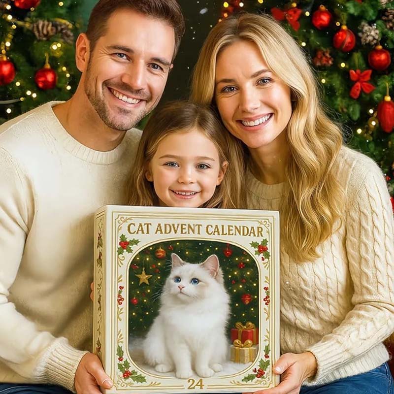 Adventný kalendár pre milovníkov mačiek na rok 2025
