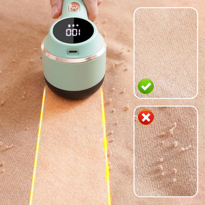 Odstraňovač žmolkov z textílií s digitálnym displejom a 3 rýchlosťami