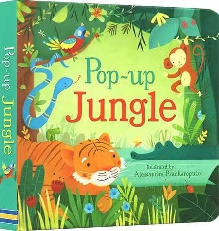 Detská kniha s 3D zvieratkami