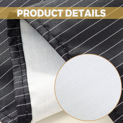 Nepremokavá zástera s krížovými popruhmi na chrbte a odnímateľným uterákom na ruky